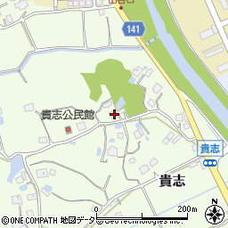 兵庫県三田市貴志793-1周辺の地図