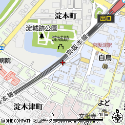 エルケアネット京都淀デイサービスセンター周辺の地図