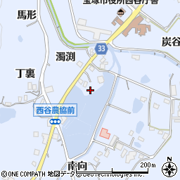 兵庫県宝塚市大原野（走坂）周辺の地図