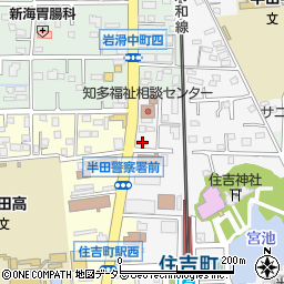 愛知県半田市宮路町272周辺の地図