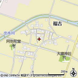 兵庫県加東市福吉209周辺の地図