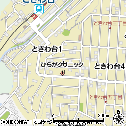 大阪府豊能郡豊能町ときわ台4丁目3周辺の地図