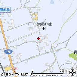 兵庫県三田市大原315周辺の地図