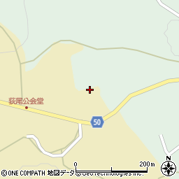 岡山県新見市哲多町荻尾1343周辺の地図