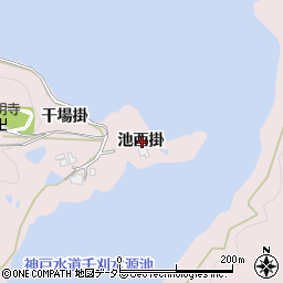 兵庫県宝塚市波豆池西掛周辺の地図