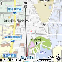 愛知県半田市宮路町293周辺の地図