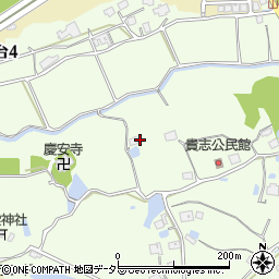 兵庫県三田市貴志934周辺の地図