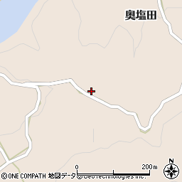 岡山県和気郡和気町奥塩田1339周辺の地図