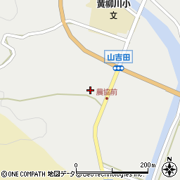 愛知県新城市下吉田五反田周辺の地図
