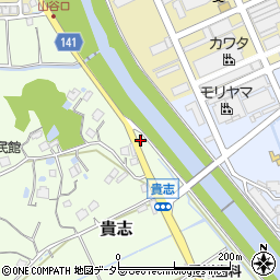 兵庫県三田市貴志740周辺の地図