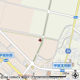 〒520-3433 滋賀県甲賀市甲賀町大原市場の地図
