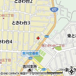 大阪府豊能郡豊能町ときわ台4丁目16周辺の地図