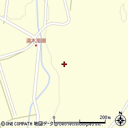 広島県庄原市口和町湯木432周辺の地図