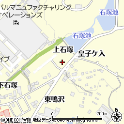 愛知県額田郡幸田町坂崎上石塚43-3周辺の地図