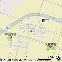 兵庫県加東市福吉211周辺の地図