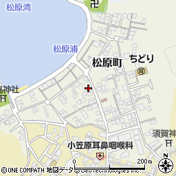 島根県浜田市松原町周辺の地図
