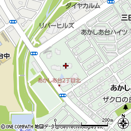 グリーンスクエア三田団地管理組合周辺の地図