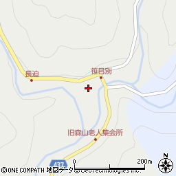 広島県三次市作木町森山西195周辺の地図
