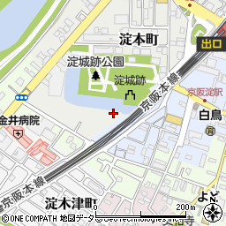 京都府京都市伏見区淀本町171周辺の地図