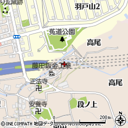 京都府宇治市莵道上野周辺の地図