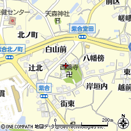 兵庫県川辺郡猪名川町紫合宮本周辺の地図