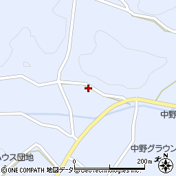 島根県邑智郡邑南町中野小原迫1371周辺の地図