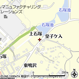 愛知県額田郡幸田町坂崎上石塚周辺の地図
