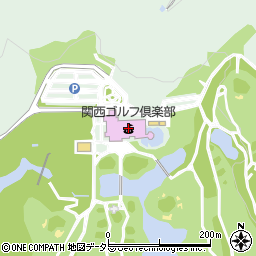 関西ゴルフ倶楽部周辺の地図
