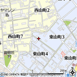 愛知県碧南市東山町3丁目64周辺の地図