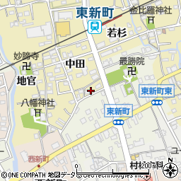 柿田製作所周辺の地図