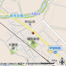 滋賀県甲賀市甲賀町大原市場903周辺の地図