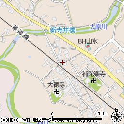 滋賀県甲賀市甲賀町大原市場517周辺の地図