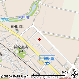 滋賀県甲賀市甲賀町大原市場931周辺の地図