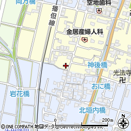 兵庫県姫路市香寺町中仁野182-2周辺の地図