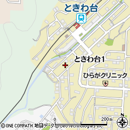 大阪府豊能郡豊能町ときわ台1丁目14周辺の地図