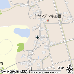 兵庫県加西市豊倉町394周辺の地図