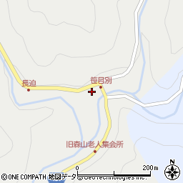 広島県三次市作木町森山西195-1周辺の地図