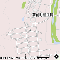 兵庫県姫路市夢前町菅生澗160-99周辺の地図