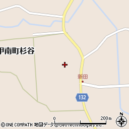滋賀県甲賀市甲南町杉谷3530周辺の地図