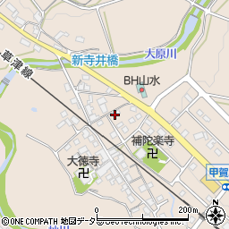 滋賀県甲賀市甲賀町大原市場509周辺の地図