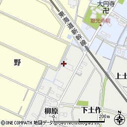 愛知県岡崎市福桶町柳原7周辺の地図
