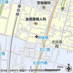 兵庫県姫路市香寺町中仁野177-5周辺の地図