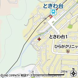 大阪府豊能郡豊能町ときわ台1丁目12周辺の地図