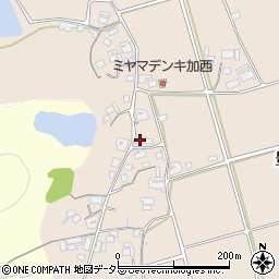 兵庫県加西市豊倉町373周辺の地図