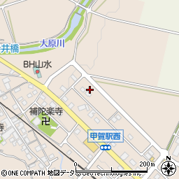 滋賀県甲賀市甲賀町大原市場935周辺の地図