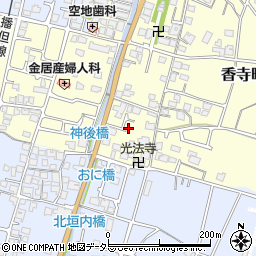 兵庫県姫路市香寺町中仁野112-6周辺の地図