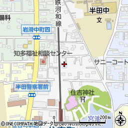 愛知県半田市宮路町290周辺の地図