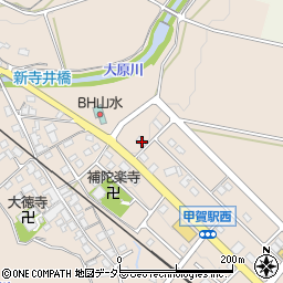 滋賀県甲賀市甲賀町大原市場893周辺の地図