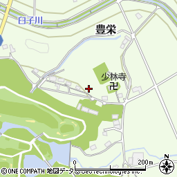 愛知県新城市豊栄計賀地周辺の地図