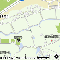 兵庫県三田市貴志2113周辺の地図